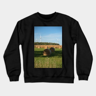 Windpower and fields Crewneck Sweatshirt